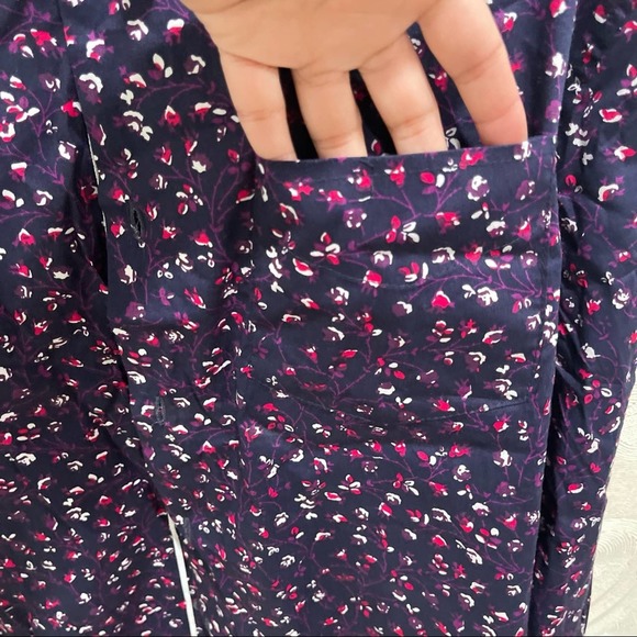 NEW MEN'S PAPER DENIM AND CLOTH LONG SLEEVE FLORAL BUTTON UP SHIRT - Picture 3 of 9